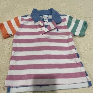 Worn and washed once boys polo 18 month.